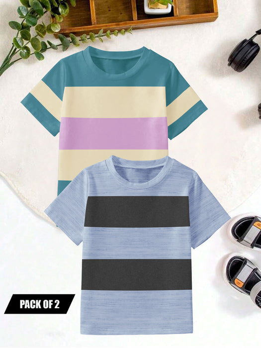 Pack Of 2 Single Jersey Tee Shirt For Kids