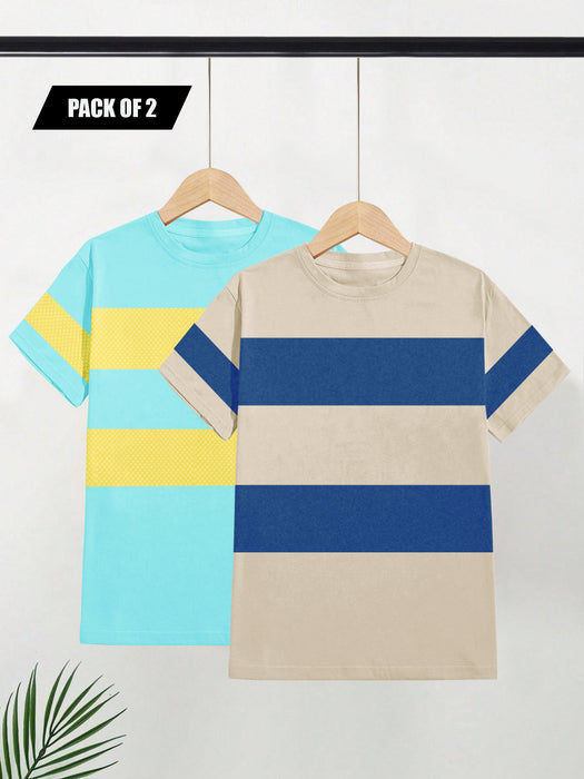 Pack Of 2 T Shirt For Men-BR13808