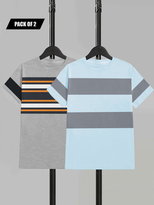 Pack Of 2 T Shirt For Men-BR13808