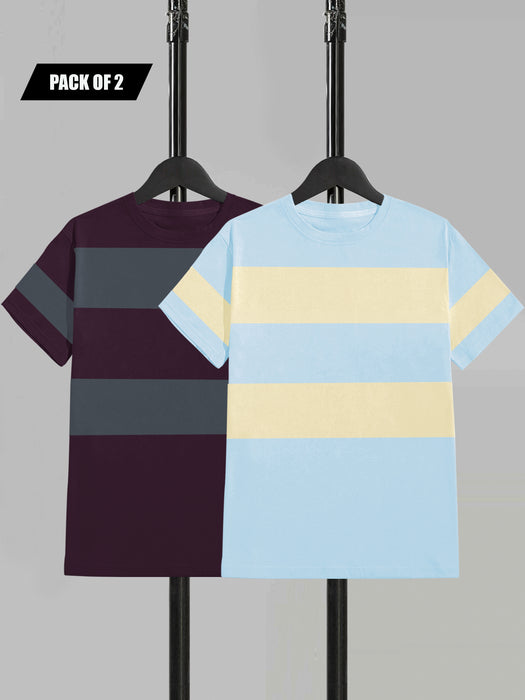 Pack Of 2 T Shirt For Men-BR13808