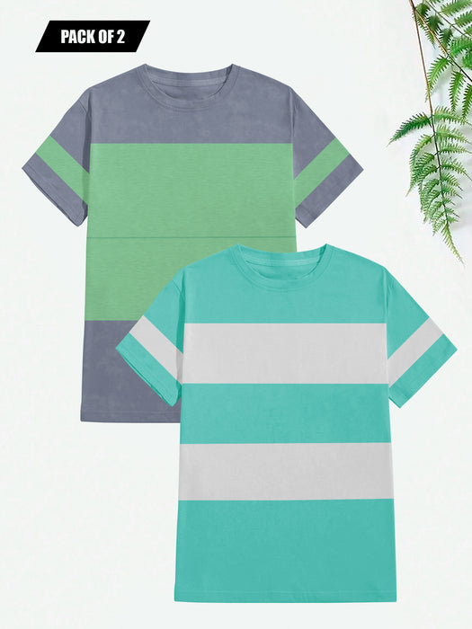 Pack Of 2 T Shirt For Men-BR13808