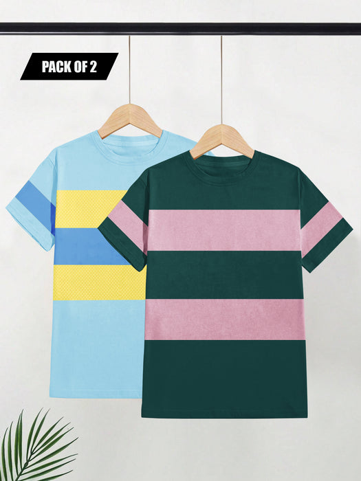 Pack Of 2 T Shirt For Men-BR13808