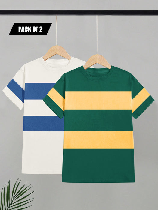 Pack Of 2 T Shirt For Men-BR13808