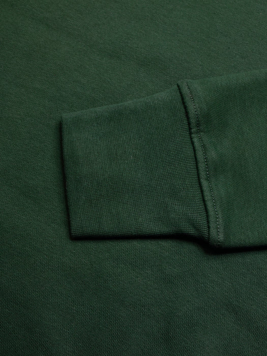 Louis Vicaci Fleece Sweatshirt For Men-Dark Green-BR857