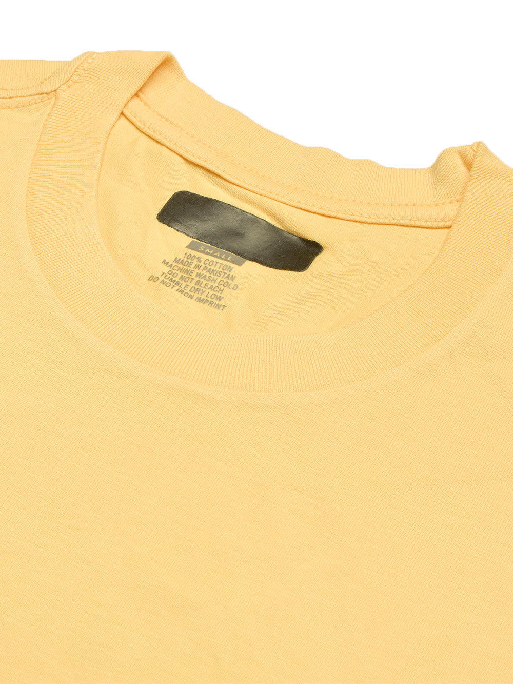 Bilabong Single Jersey Crew Neck Tee Shirt For Men-Yellow-BE13274