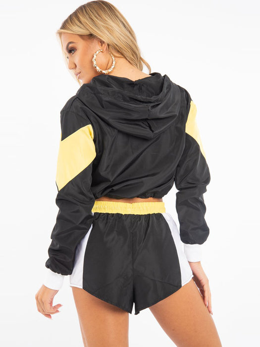 Rising Lightweight Festival Short Jacket For Ladies-Black-RT2574