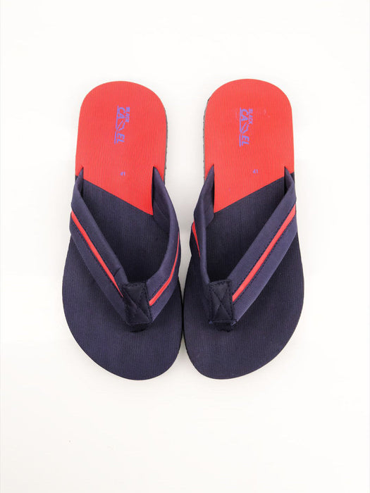 Black Camel 006 Comfort Flip Flop-Navy with Red-BR13901