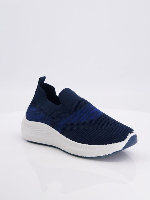 Black Camel Slip on Skechers Shoes-Navy-BR3945