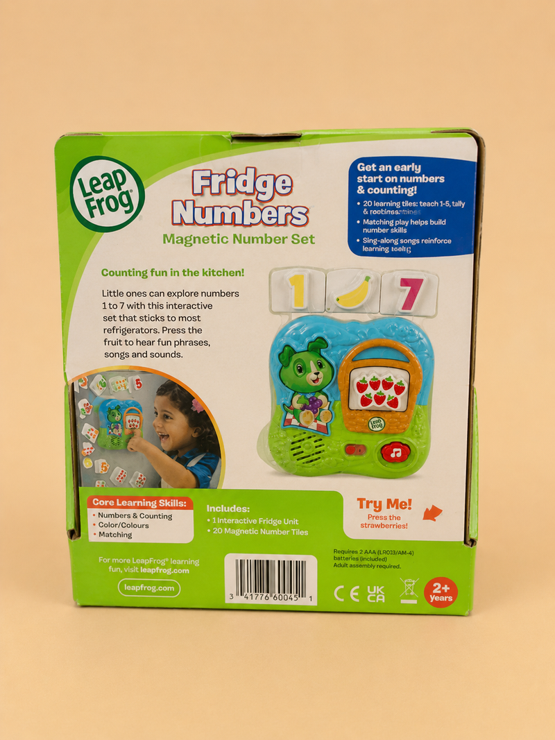 LeapFrog Fridge Numbers – Magnetic Number Learning Toy for Kids