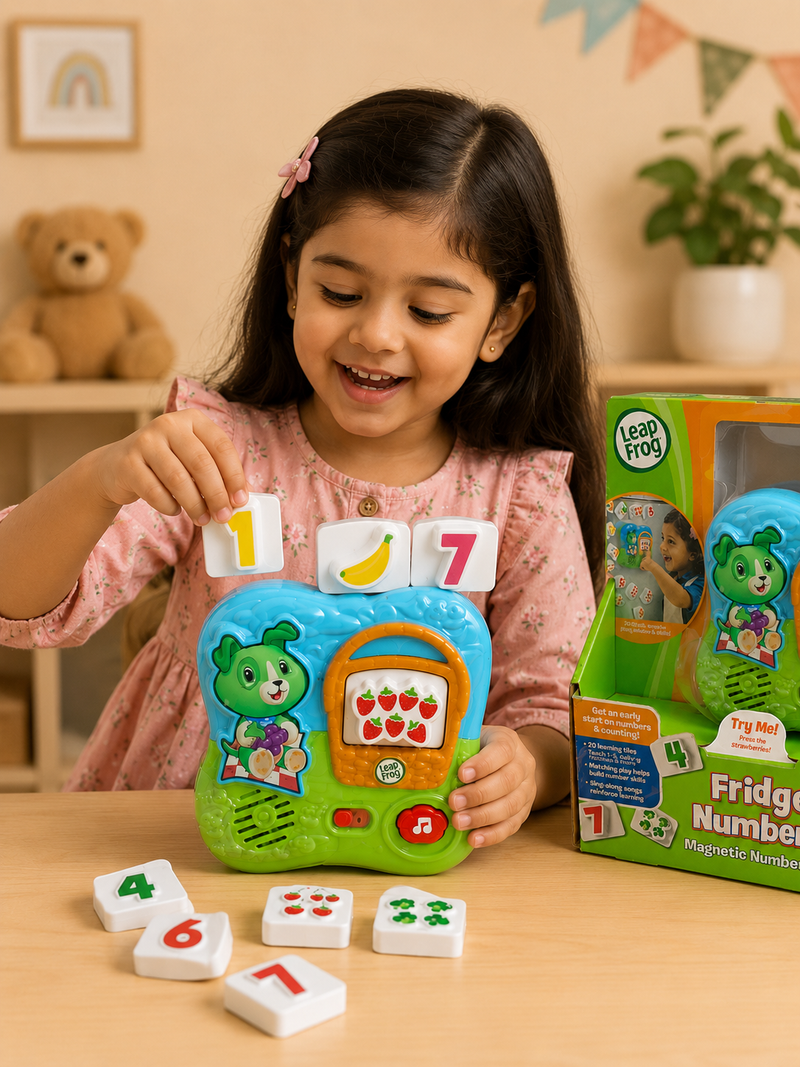 LeapFrog Fridge Numbers – Magnetic Number Learning Toy for Kids