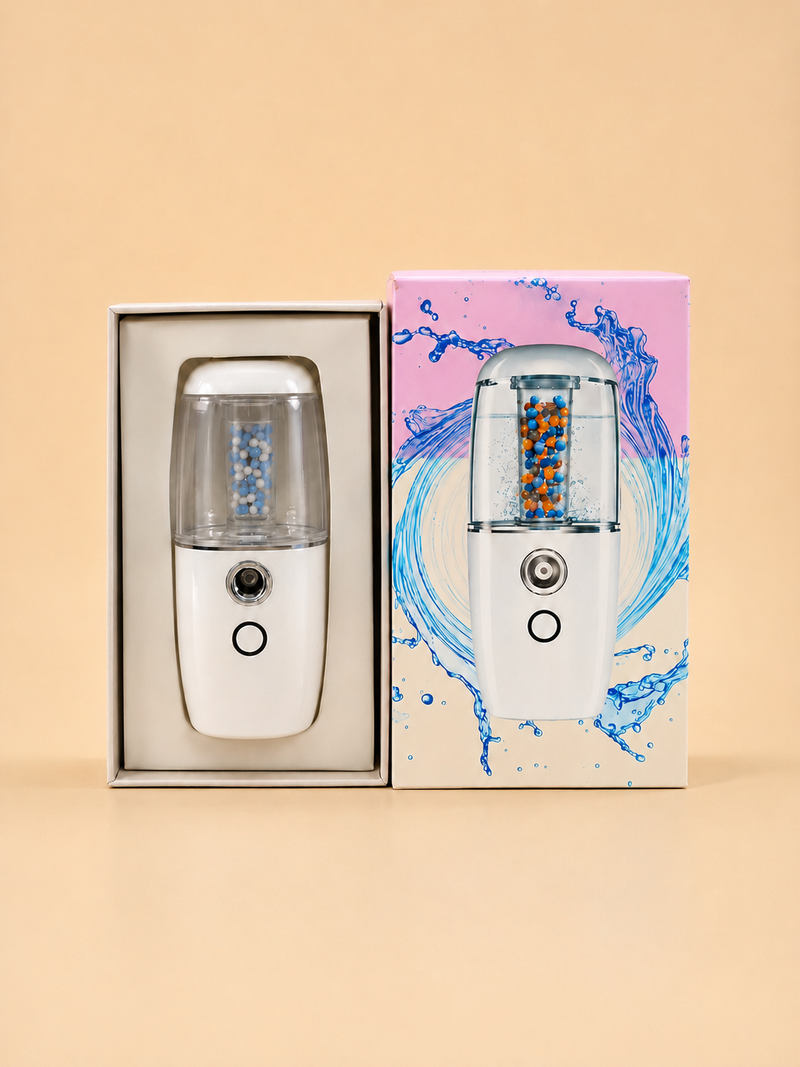 Portable Nano Facial Mist Sprayer – USB Rechargeable Mini Moisture Sprayer