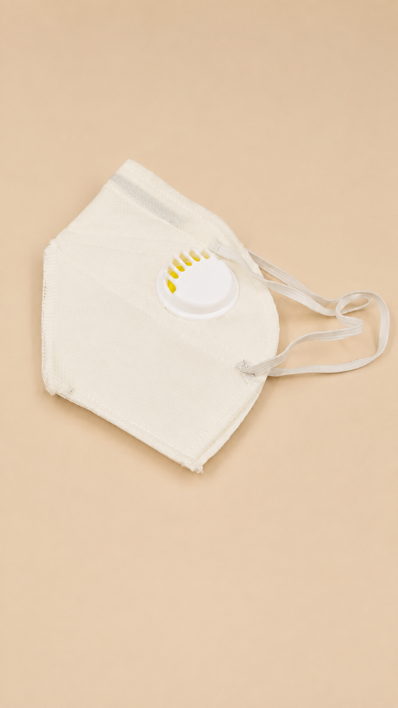 Title: Reusable Protective Face Mask with Breathing Valve – Stay Home Stay Safe