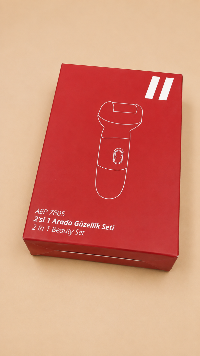 : Aprilla AEP 7805 2-in-1 Epilator & Beauty Care Set for Women
