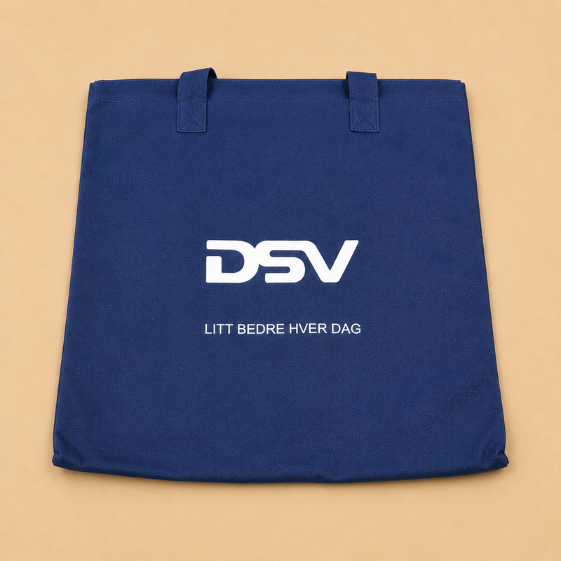 Title: DSV Reusable Grocery & Shopping Tote Bag – Blue