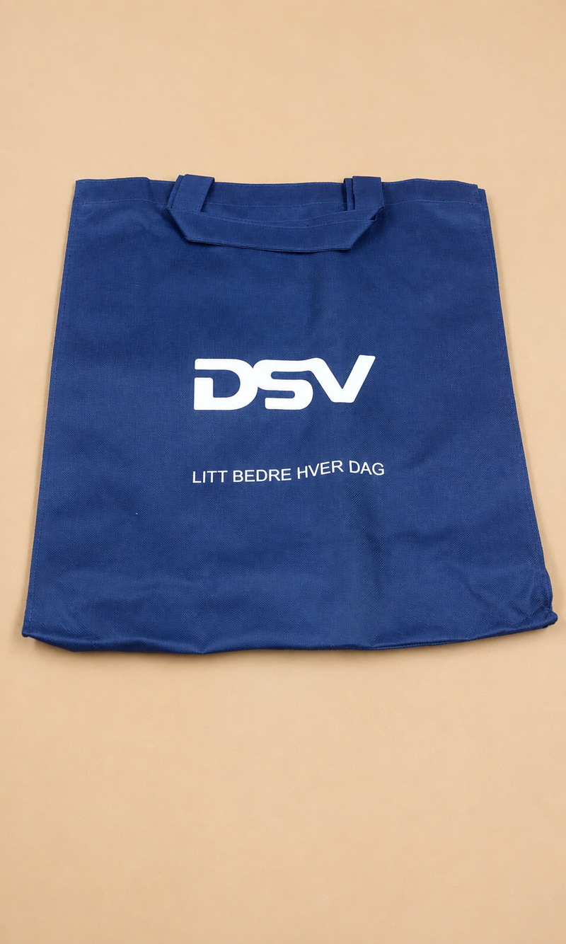 Title: DSV Reusable Grocery & Shopping Tote Bag – Blue