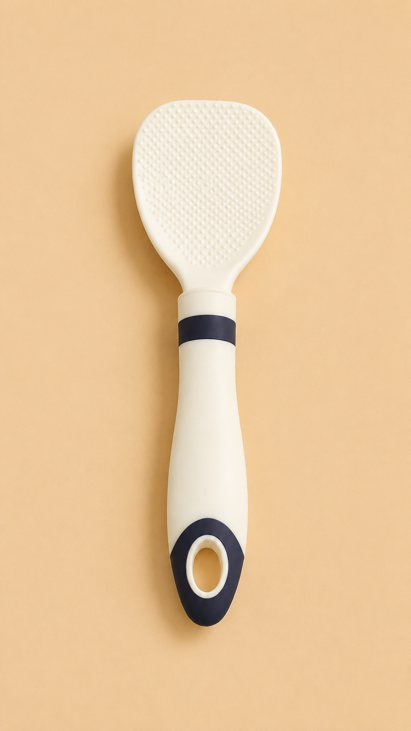 Non-Stick Rice Paddle / Serving Spoon with Easy Grip Handle