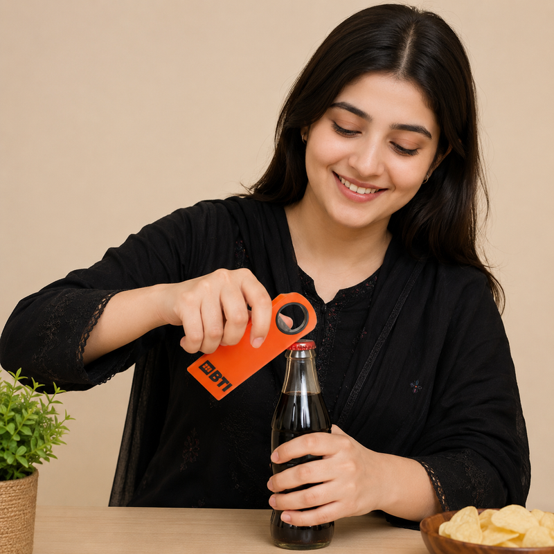 BTI Multipurpose Bottle Opener – Compact & Durable Design
