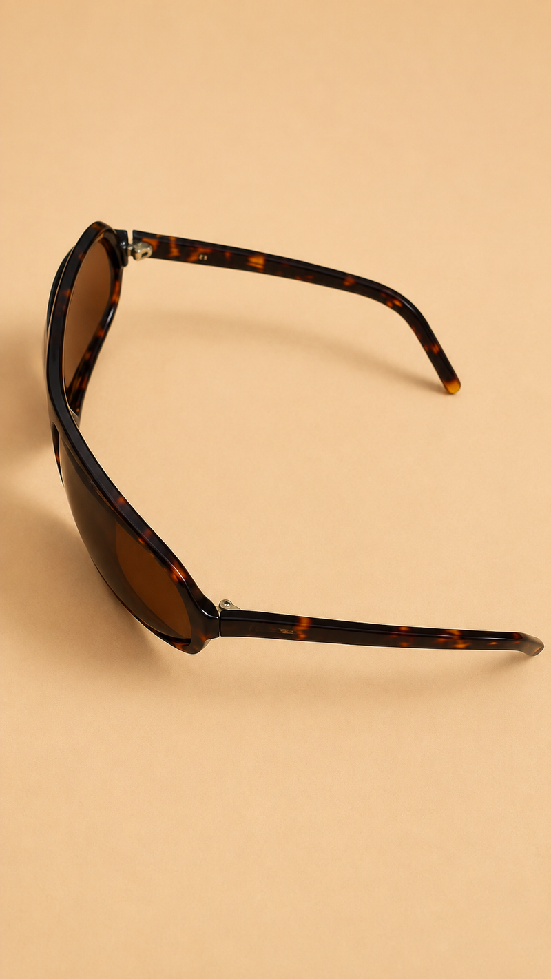 Stylish Tortoiseshell Brown Sunglasses for Women – Trendy Fashion Eyewear