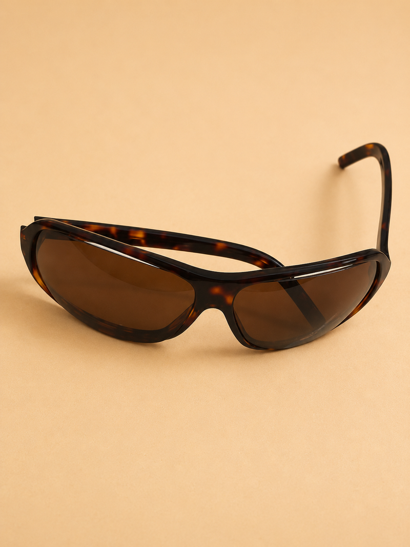 Stylish Tortoiseshell Brown Sunglasses for Women – Trendy Fashion Eyewear