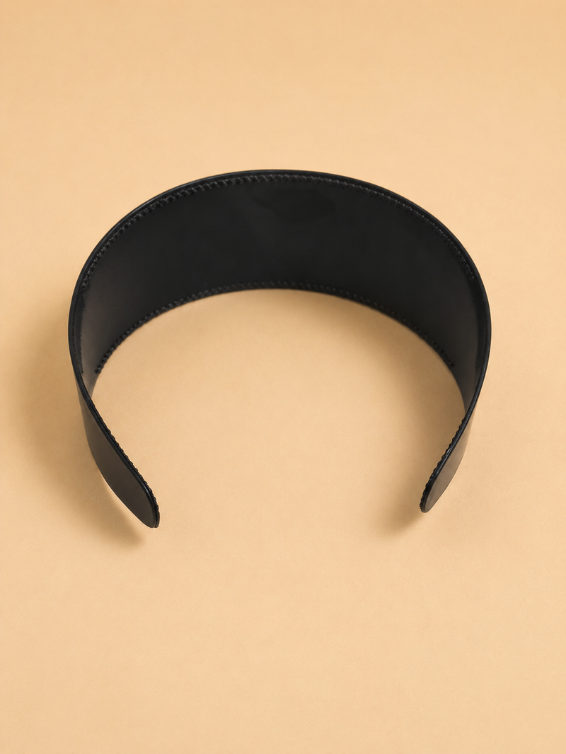 Wide Black Hair Headband for Girls & Women – Classic Hair Band