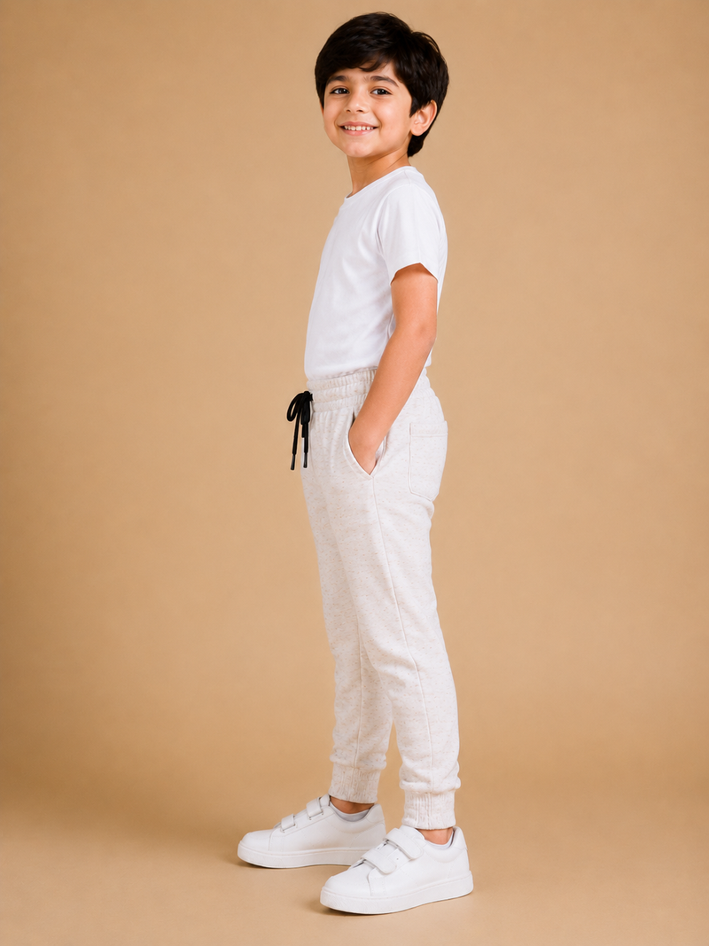Kids Classic Plain White Cotton T-Shirt – Soft & Comfortable