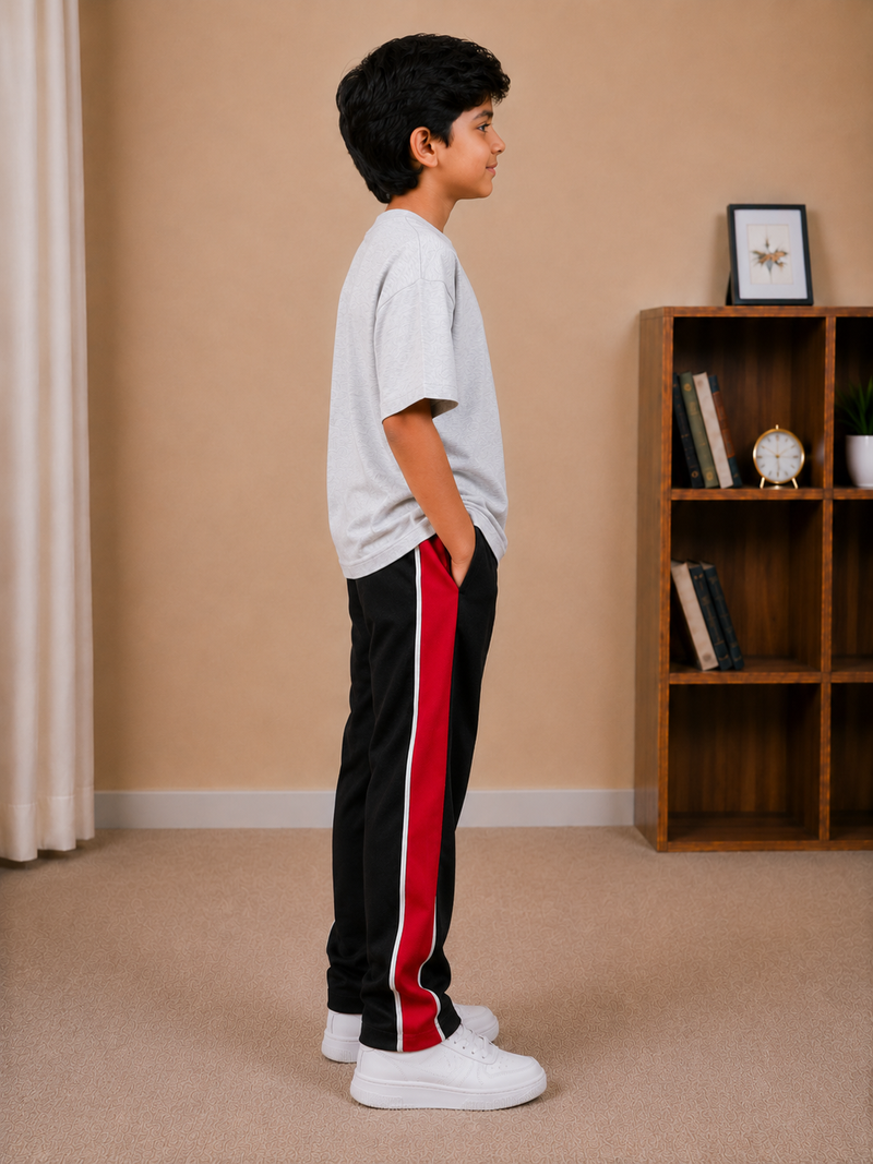 Kids Oversized Drop Shoulder T-Shirt – Light Grey