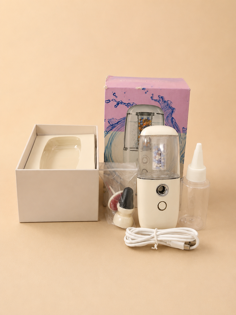 Portable Nano Facial Mist Sprayer – USB Rechargeable Mini Moisture Sprayer