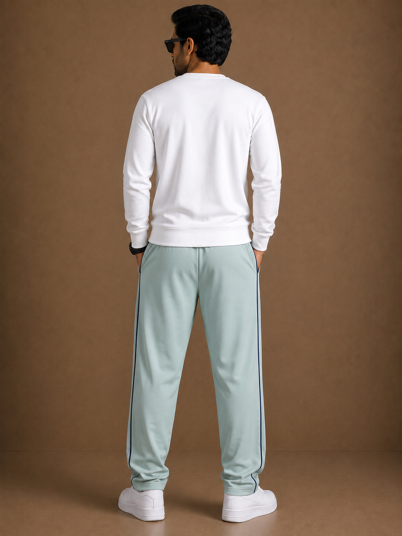 Stylish Regular Fit Both Season Trouser For Men caledon with navy stripes tr9
