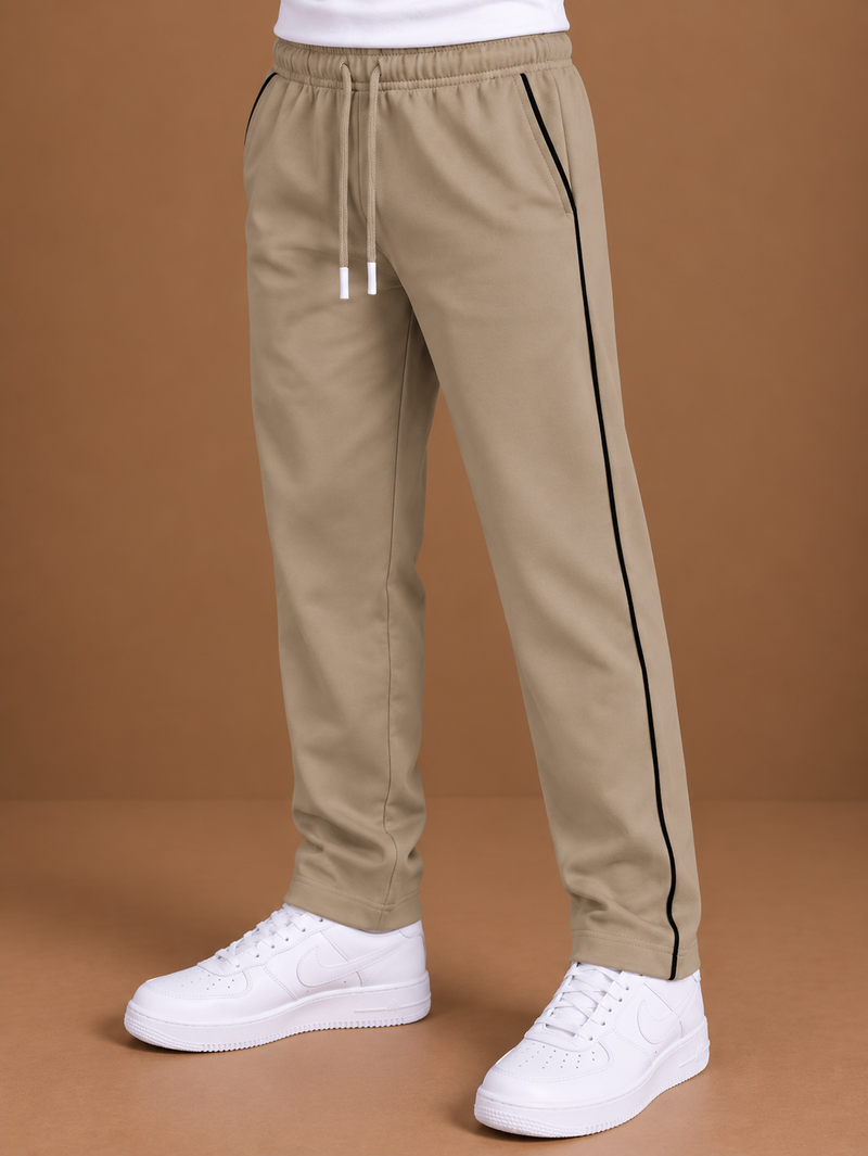 Premium Kids Fleece Trouser for Sand brown  bnm05