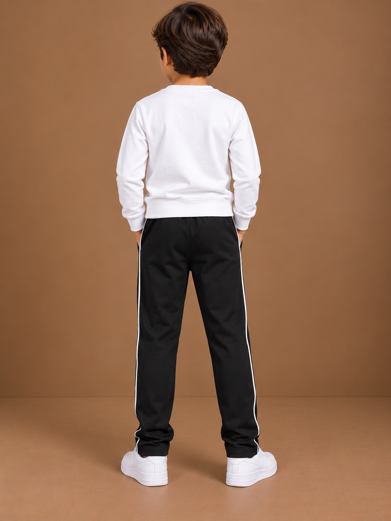 Premium Kids Fleece Trouser for Black bnm03