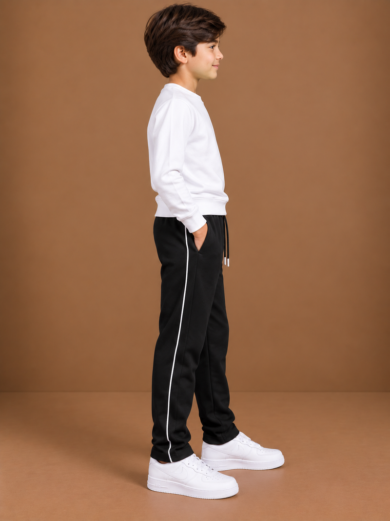 Premium Kids Fleece Trouser for Black bnm03