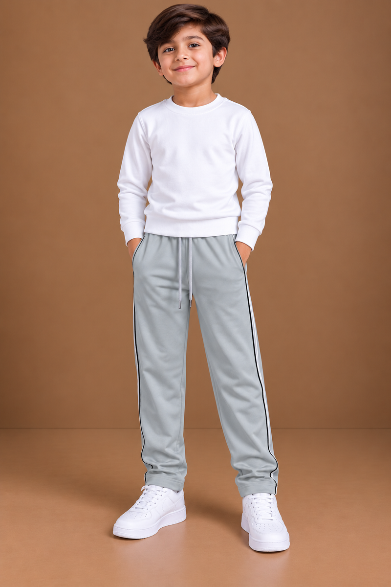 Premium Kids Fleece Trouser for grey bnm01