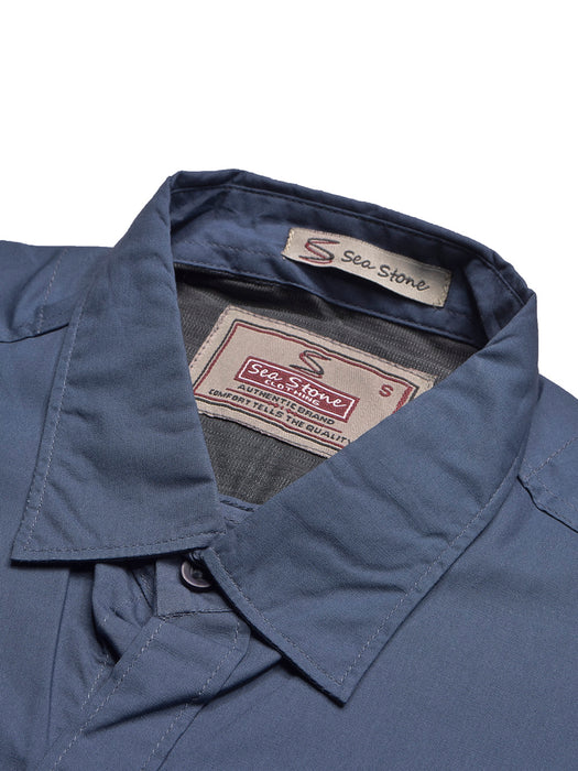 SS Premium Casual Shirt For Men-Dark Blue-BR13654