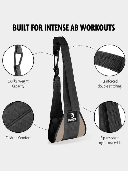 DMoose Fitness Ab Straps Workout Equipment for Men & Women-LV383