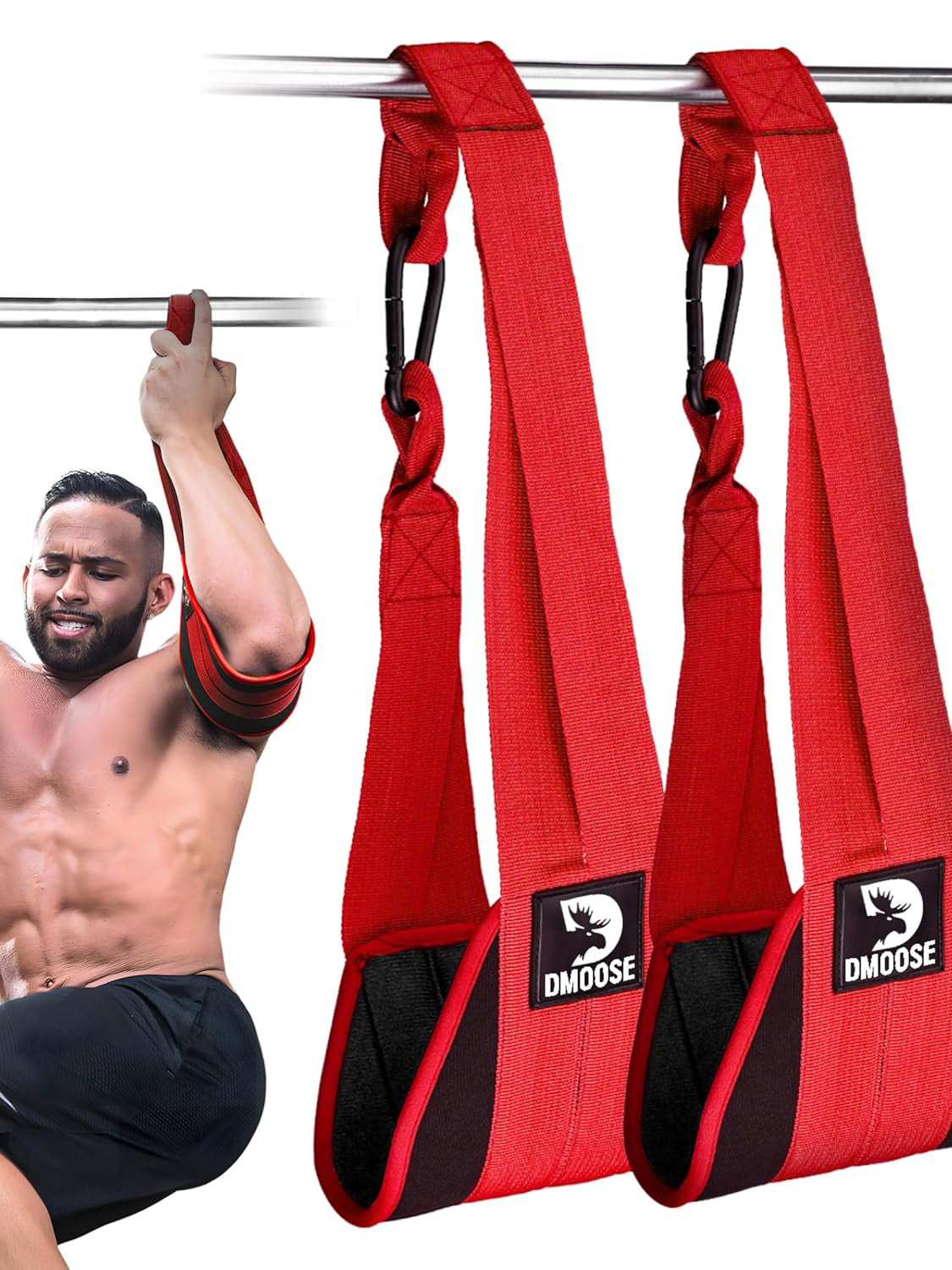 DMoose Fitness Ab Straps Workout Equipment for Men & Women-LV427