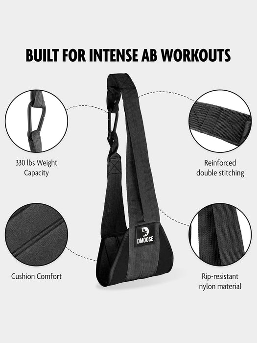 DMoose Fitness Ab Straps Workout Equipment for Men & Women-LV380