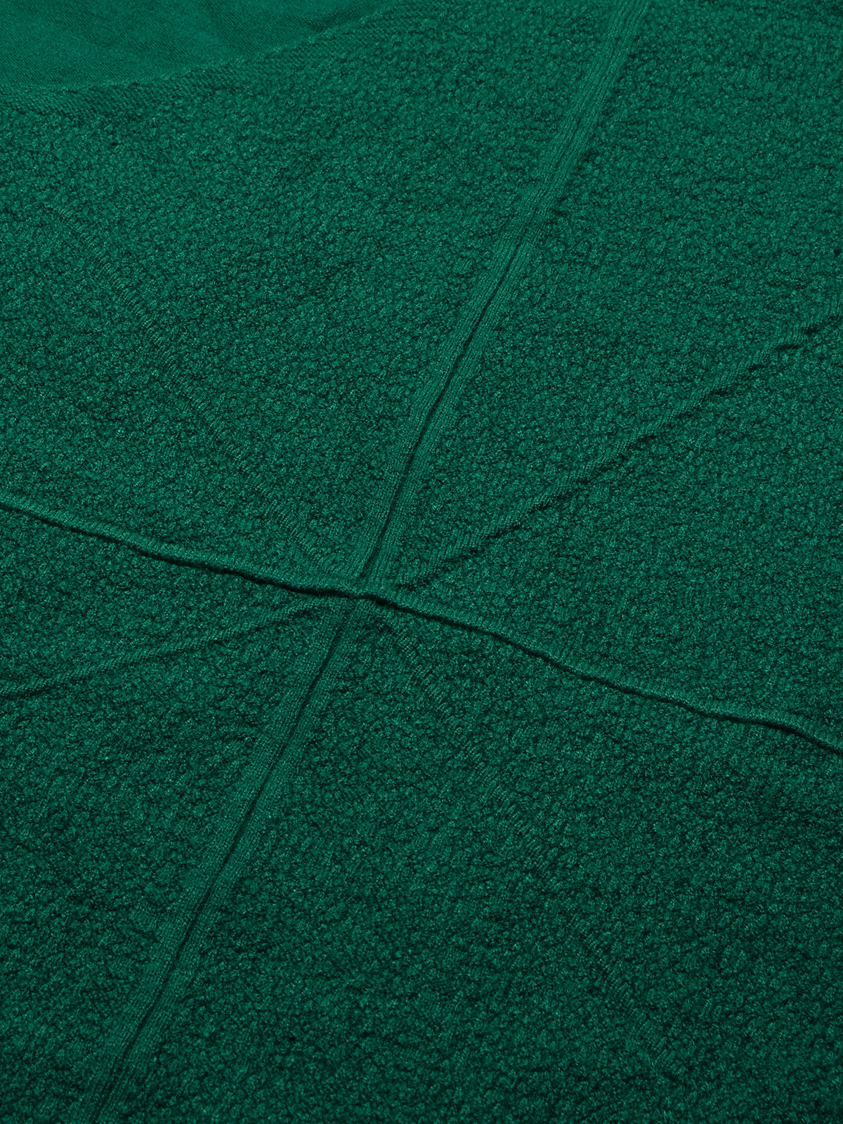 Louis Vicaci Full Sleeve Wool Sweatshirt For Men-Dark Green-BR1035