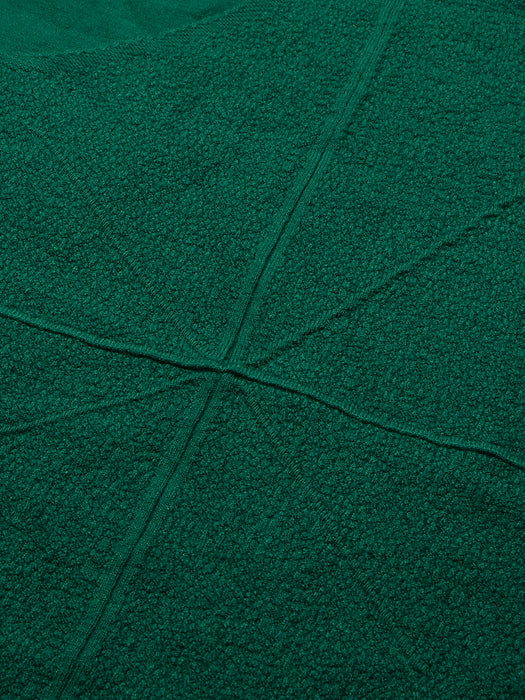 Louis Vicaci Full Sleeve Wool Sweatshirt For Men-Dark Green-BR1035