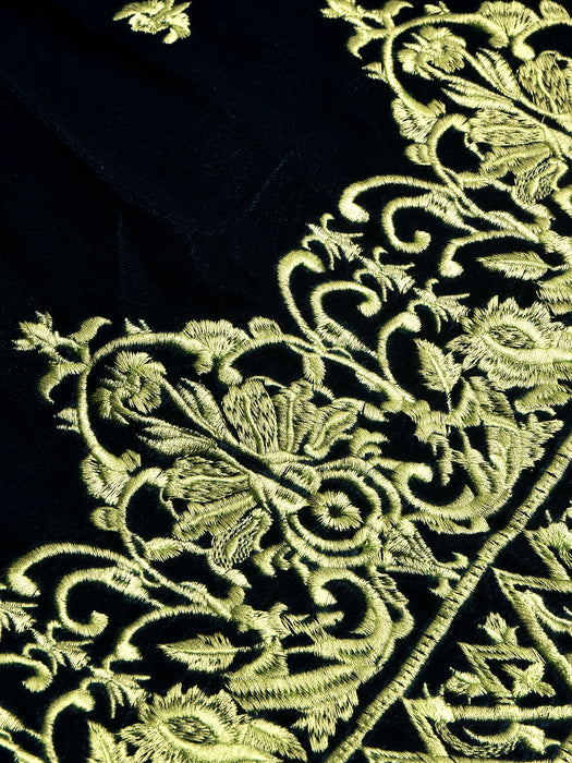 Exclusive Range Pashmina Velvet Embroidery Shawls For Ladies-BR748