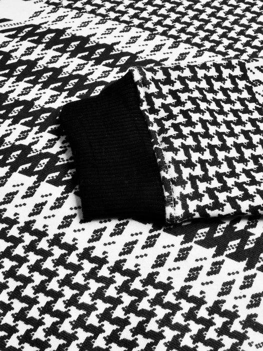 Louis Vicaci Fleece Sweatshirt For Kids-White with Allover Print-BR1202