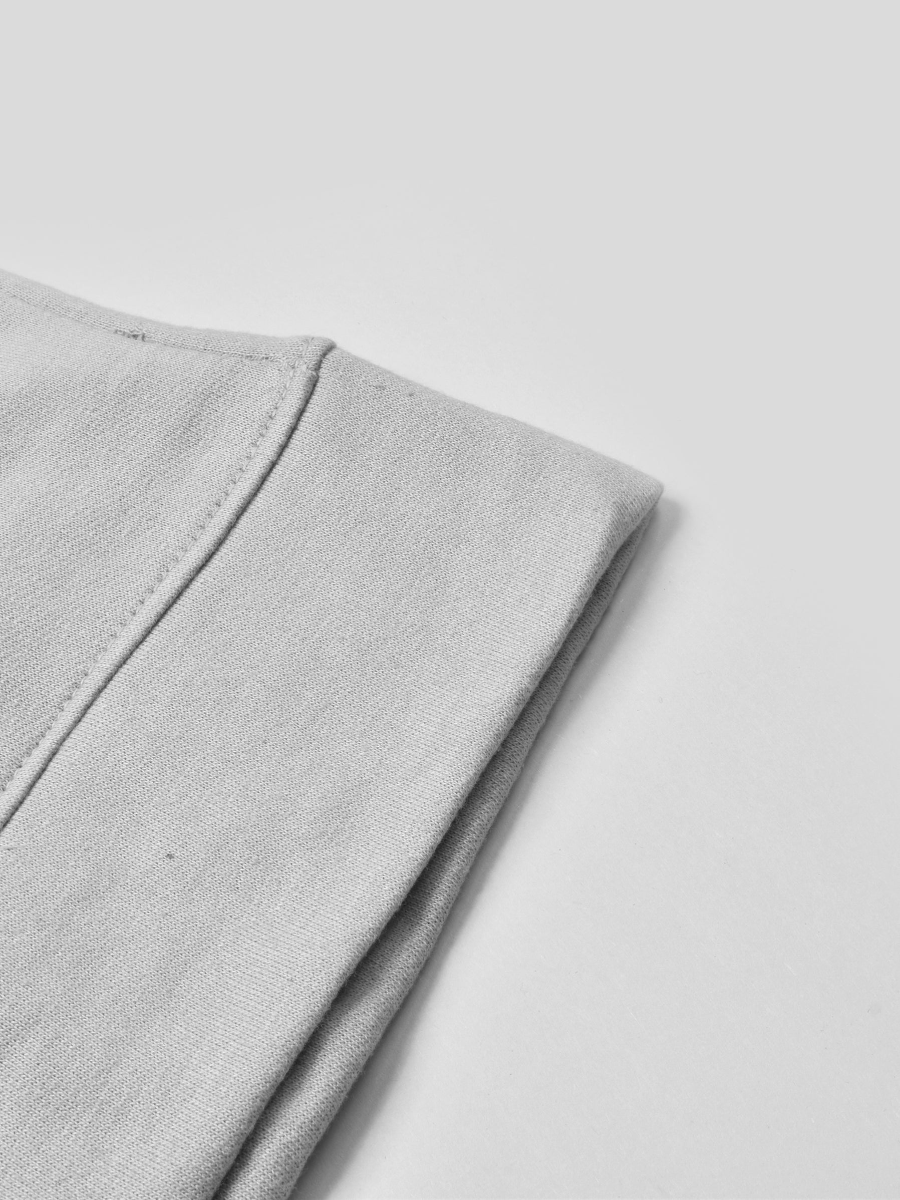 Louis Vicaci Fleece Zipper Tracksuit For Men-Light Grey-RT1378