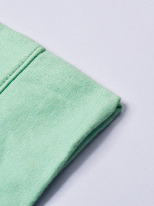 Louis Vicaci Fleece Zipper Tracksuit For Men-Light Sea Green-RT1379