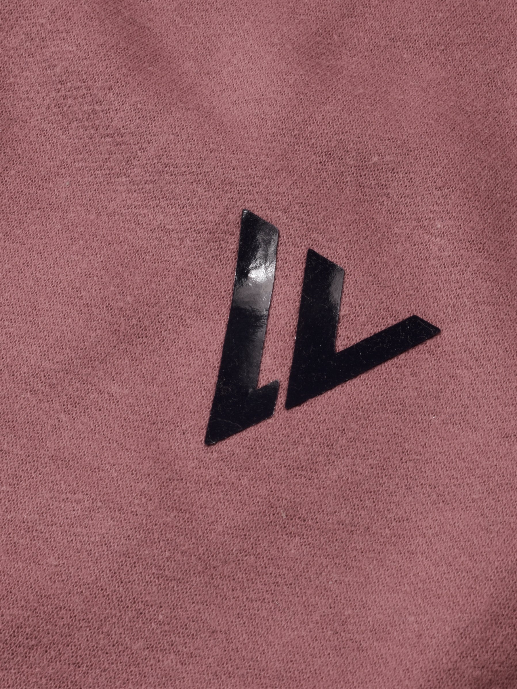 Louis Vicaci Fleece Zipper Tracksuit For Men-Dark Pink-RT1383