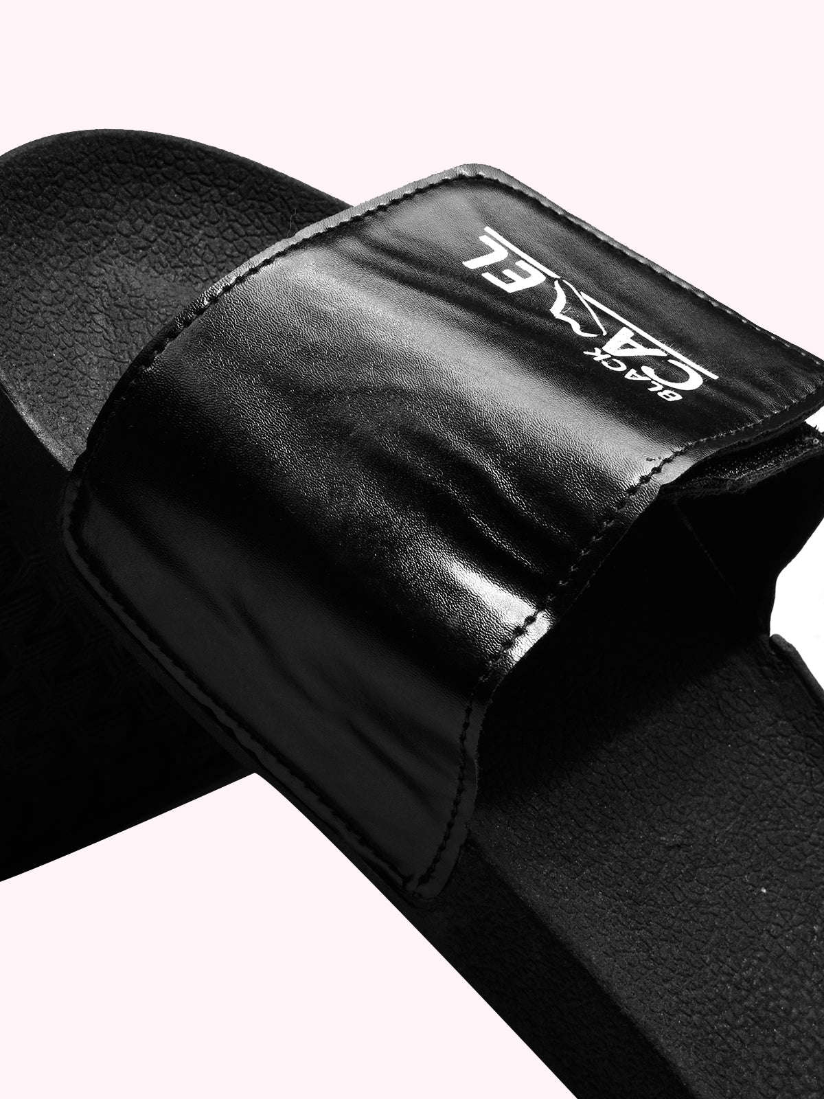 Black Camel Men's Soft Slides-Black-BR786