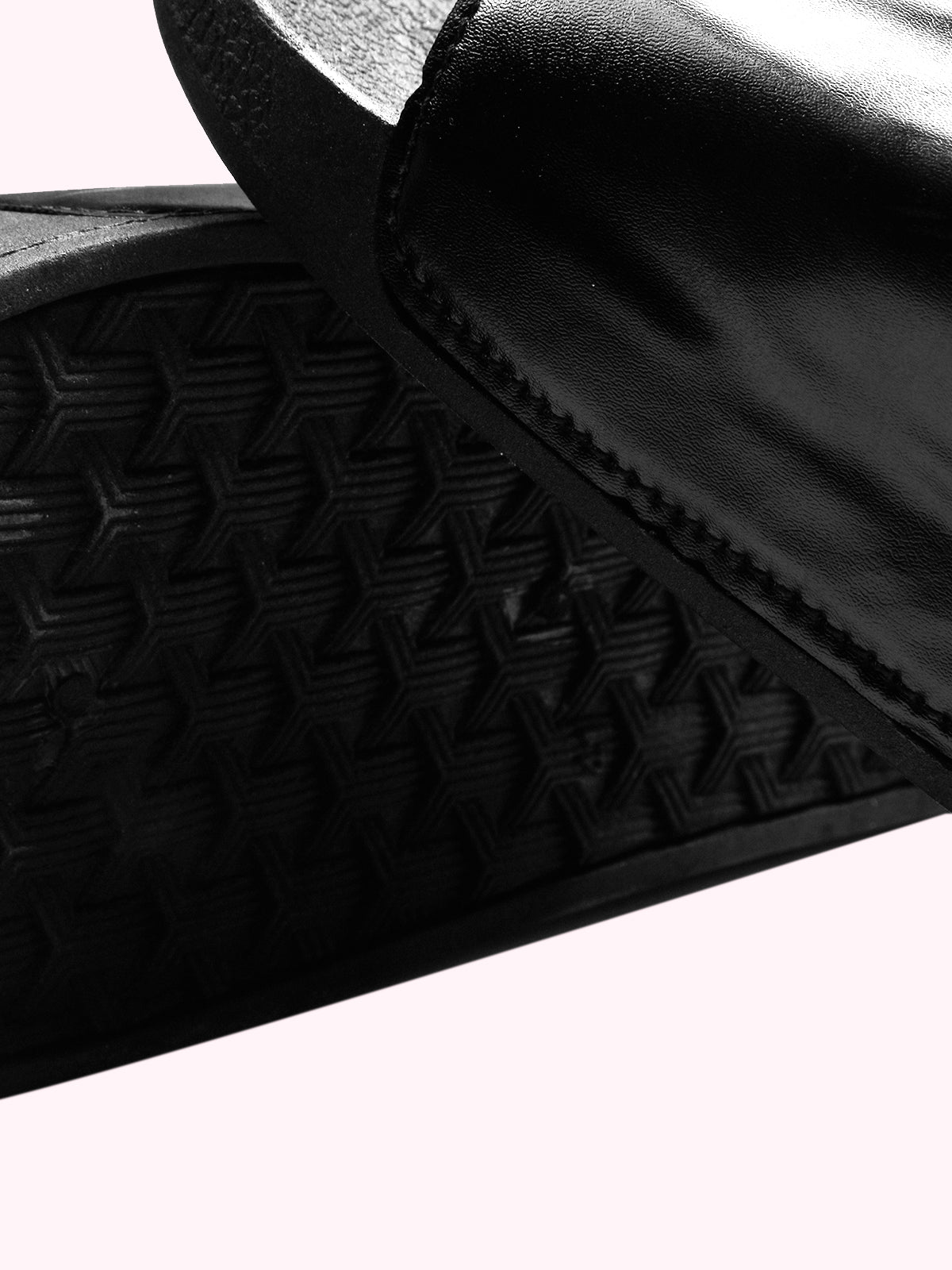 Black Camel Men's Soft Slides-Black-BR786