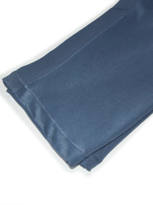 Louis Vicaci Interlock Stretchy Slim Fit Lycra Pent For Men-Blue-BR408