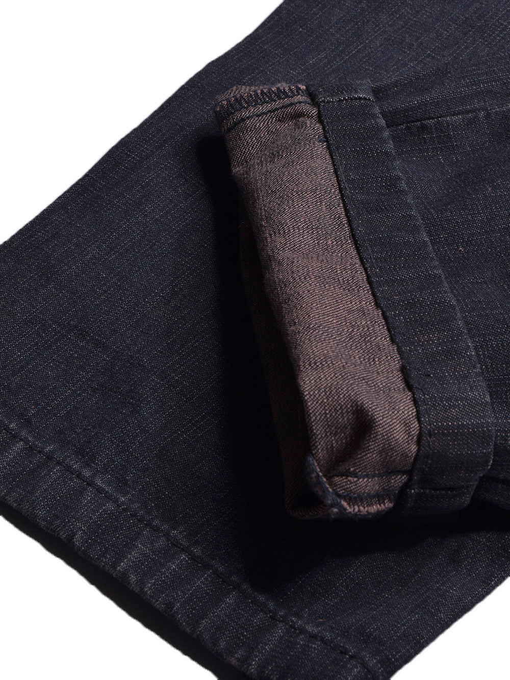 Bhs Non Stretch Denim For Men-Navy Melange-BR13677