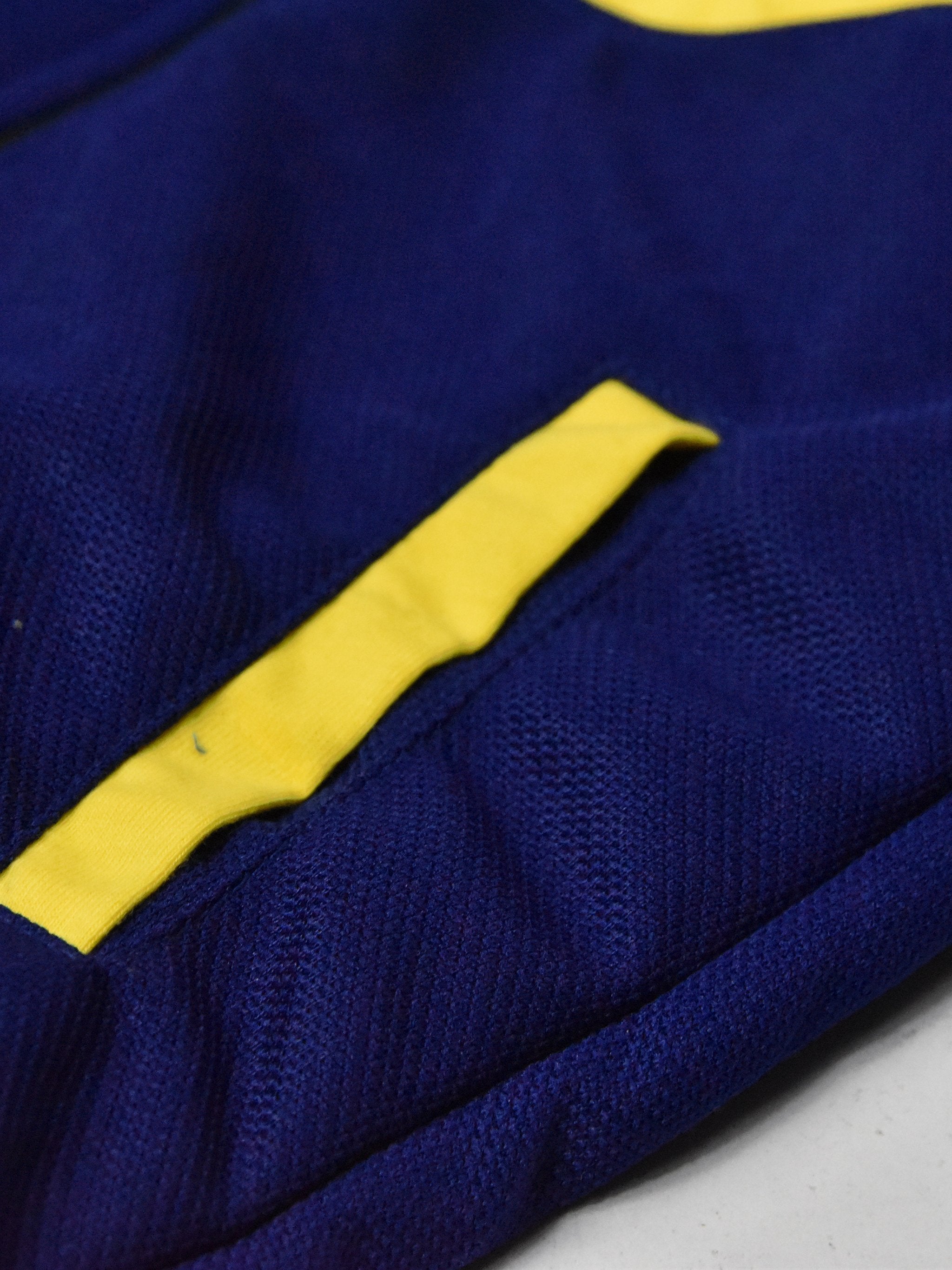 Mango Stylish Inner Fur Zipper Hoodie For Kids-Yellow & Royal Blue-BR964