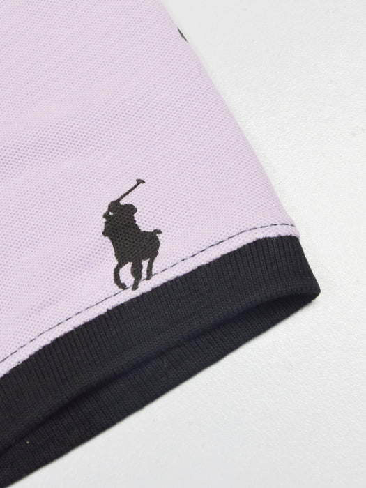 Summer Polo Shirt For Men-Light Purple-AN3967