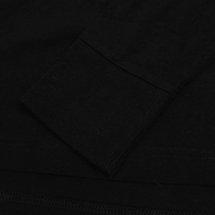 NK Long Sleeve P.Q Polo Shirt For Men-Black-SP3371